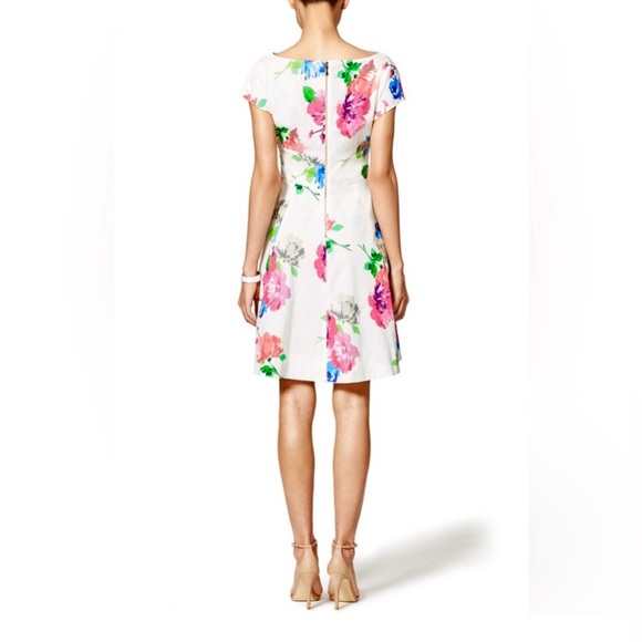 Kate Spade New York Jess in Full Bloom Floral Dress Swing Party Size 12 Flowers - Picture 4 of 12